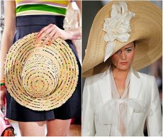 Модные головные уборы весна-лето 2013, тенденции моды, фото
